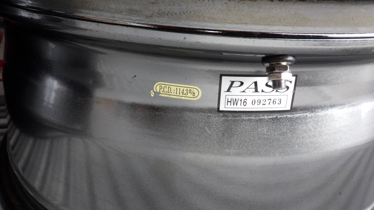 weds レオニス　美品　18インチ　8ｊ　+42　114.3 5穴　_6