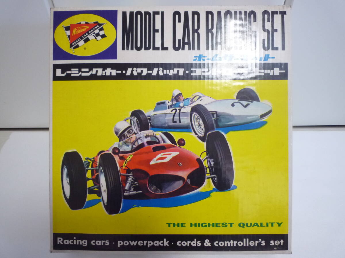 ☆ニチモ☆モデルカー・レーシング・セット☆昭和レトロ☆当時物☆希少【送料込み】 ◇昭和のおもちゃ祭◇現状品 Nichimo ニチモ MODEL CAR RACING SET