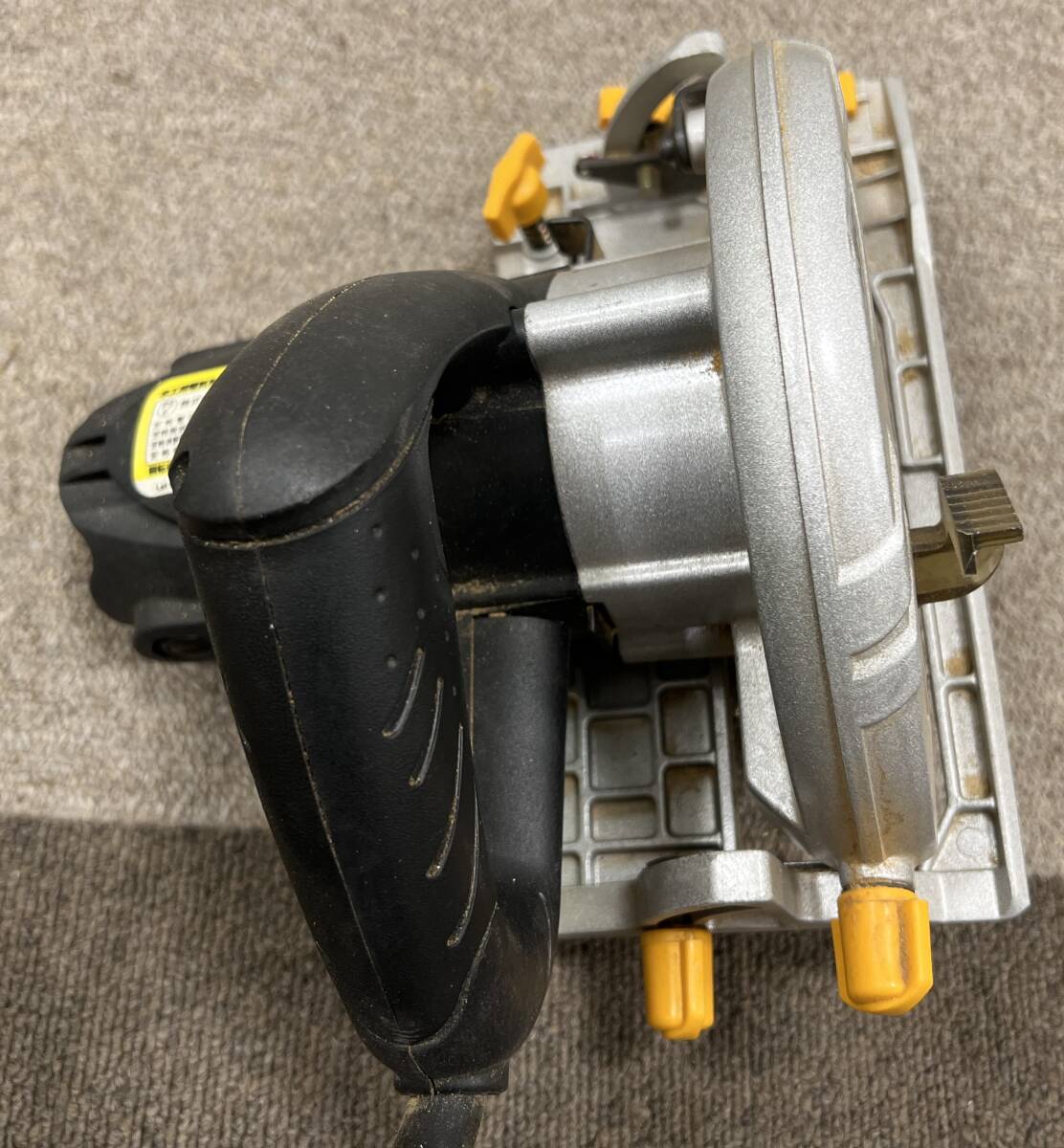 中古電動工具★PAOCK パオック CS-147PA★通電 動作確認済み　丸ノコ 丸のこ 切断機　L6798_3