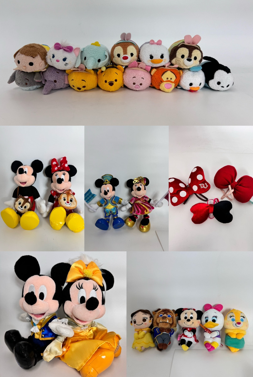15663-02☆Disney/ディズニー ぬいぐるみ おまとめセット 35周年限定