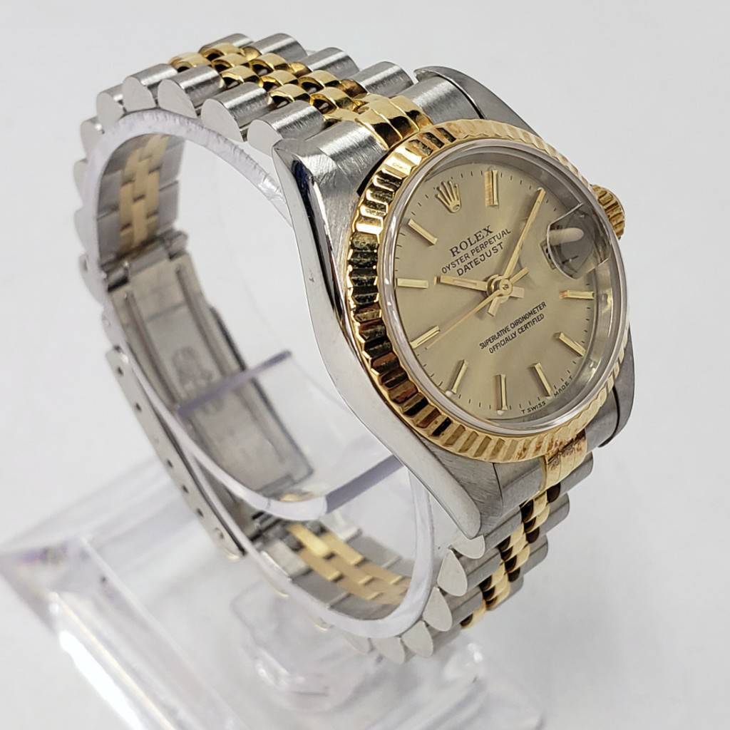 24横/18354/M114-663/OR200000 ROLEX 腕時計 ロレックス DATEJUST デイトジャスト Ref.69173 レディース 自動巻き_4