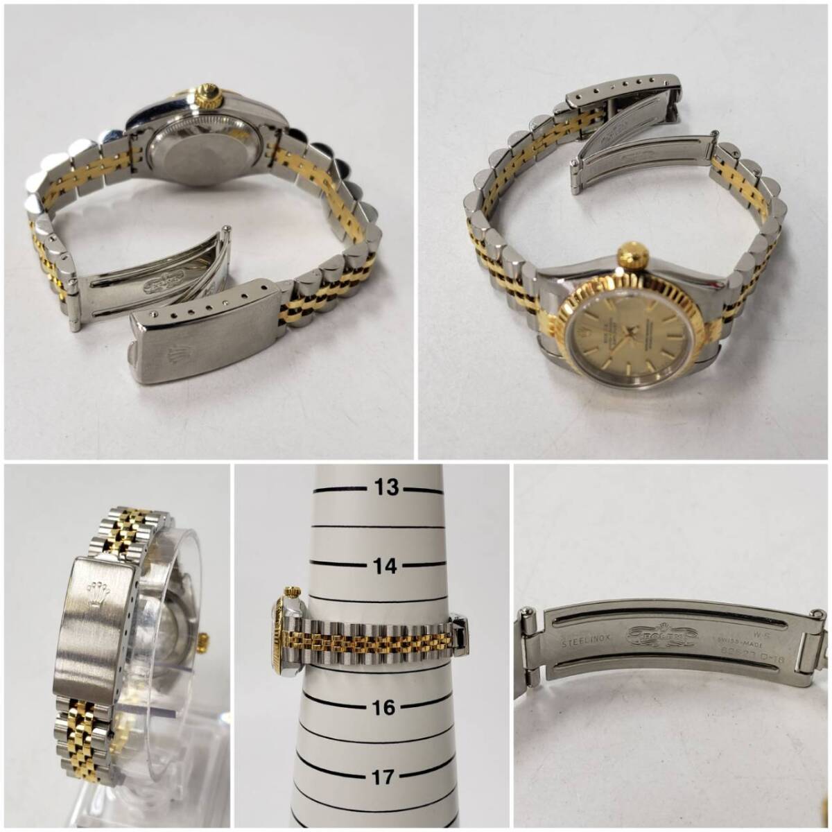 24横/18354/M114-663/OR200000 ROLEX 腕時計 ロレックス DATEJUST デイトジャスト Ref.69173 レディース 自動巻き_9