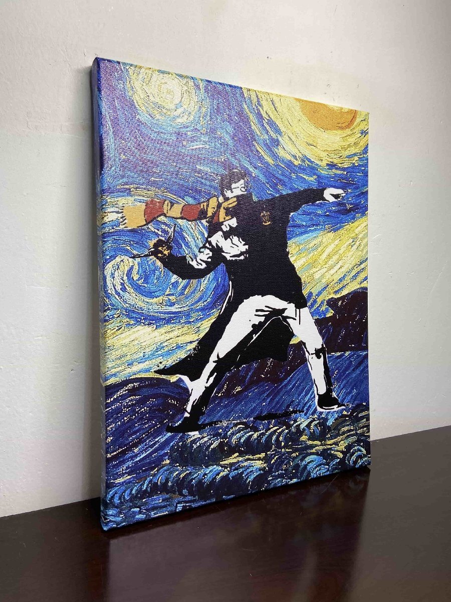 DEATH NYC 額付き 世界限定100枚 Homage to Van Gogh ファン・ゴッホ