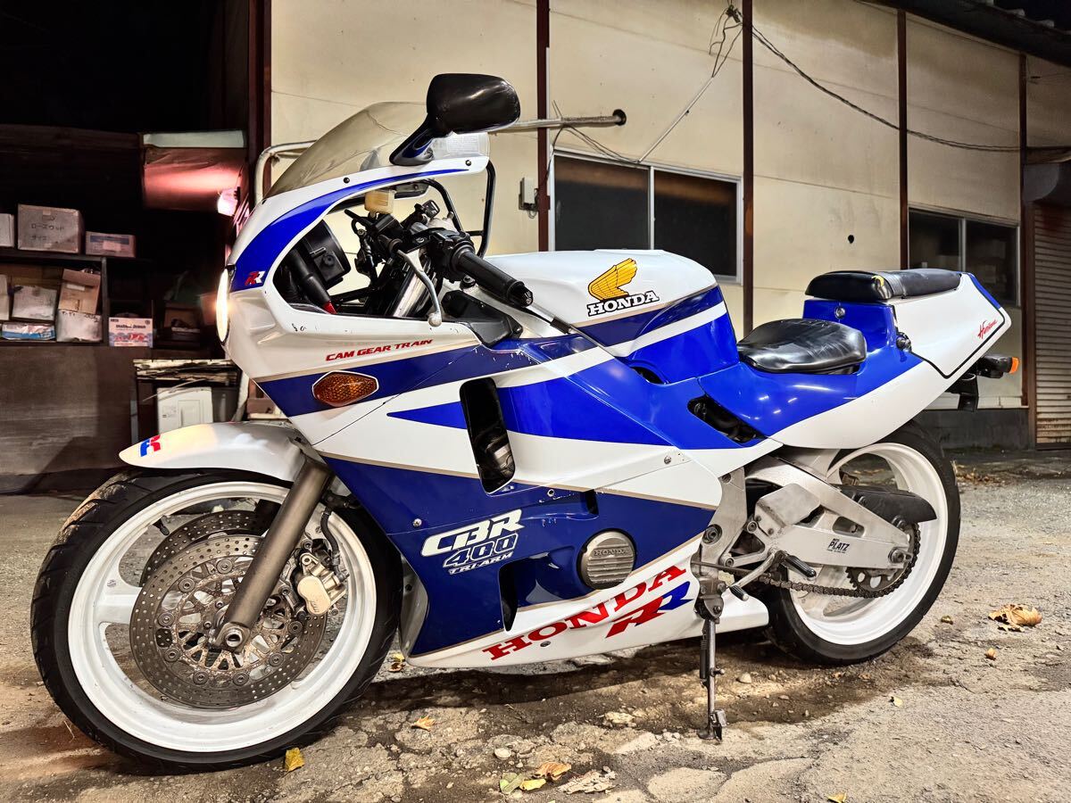 CBR400RR 走行24759キロ　エンジン始動動画有り！返品可能！NC23 旧車_1