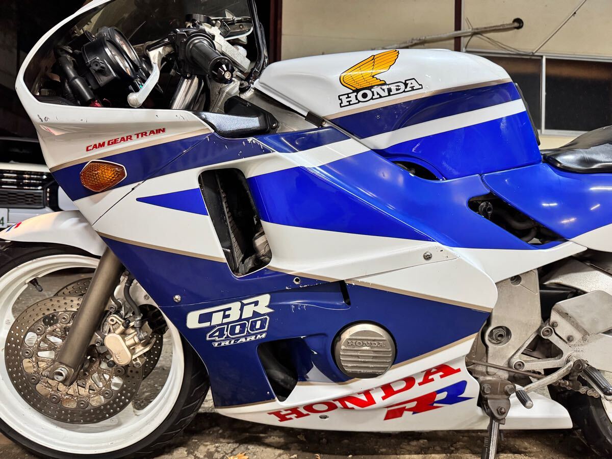 CBR400RR 走行24759キロ　エンジン始動動画有り！返品可能！NC23 旧車_6