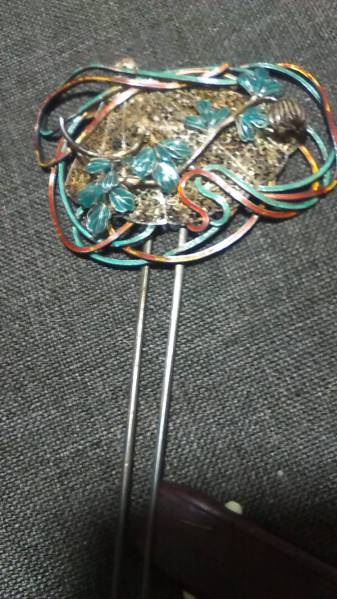 かなり希少価値明治の作家の精巧なかんざし