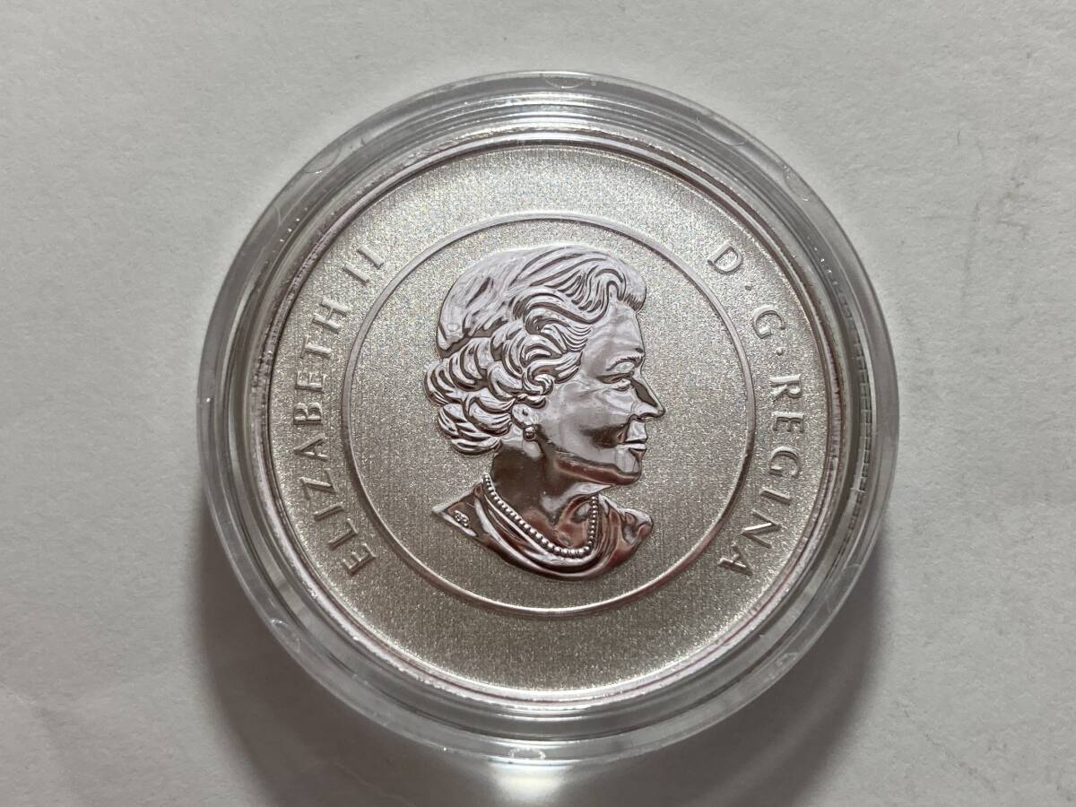 1円スタート! ・2014 カナダ銀貨20ドル(.999銀)(7.96g, 27mm)COA付き
