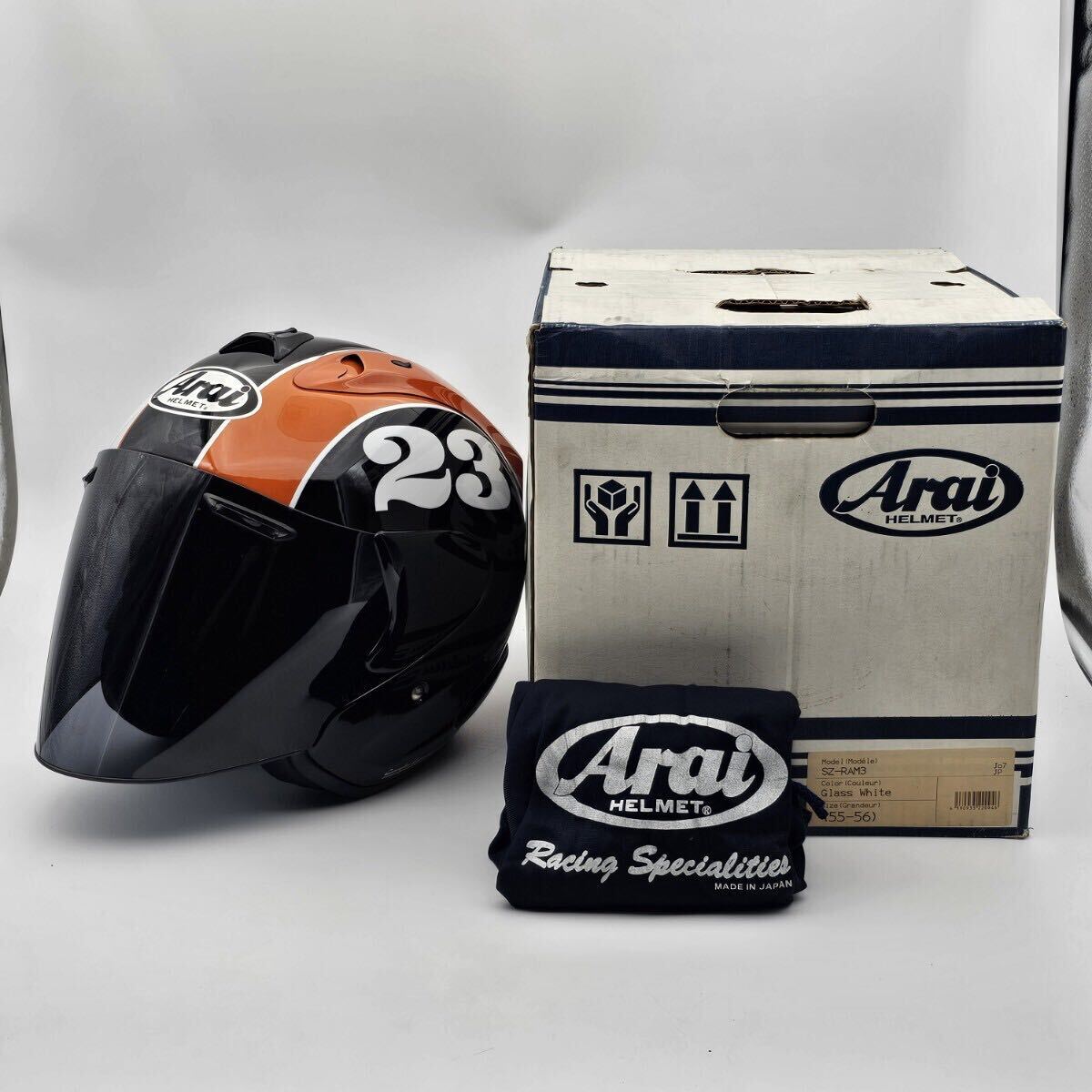 ARAI SZ-RAM3 STOUT アライ SZラム3 スタウト Sサイズ(55-56cm)(S