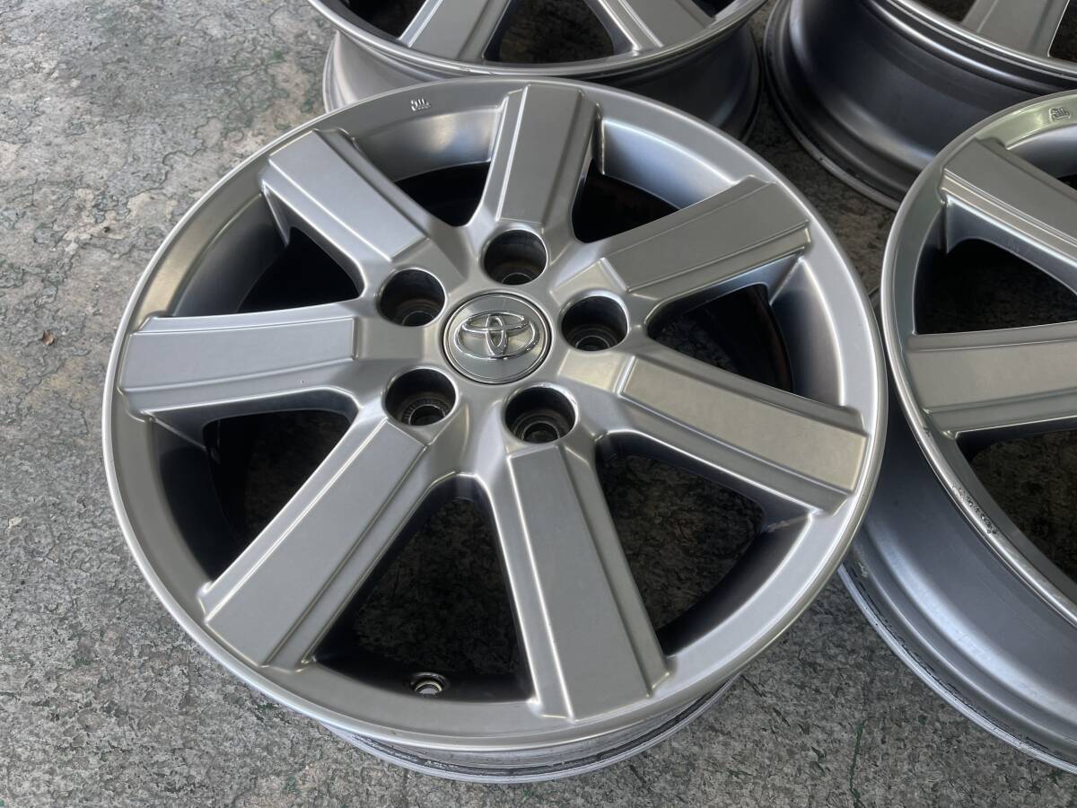 ｊ2◆トヨタ70ノアヴォクシー純正16インチアルミ◆4本SET◆16×6Ｊ＋５１PCD114.3/5H◆ノアヴォクシーエスクワイア◆スタッドレス車検用に_2