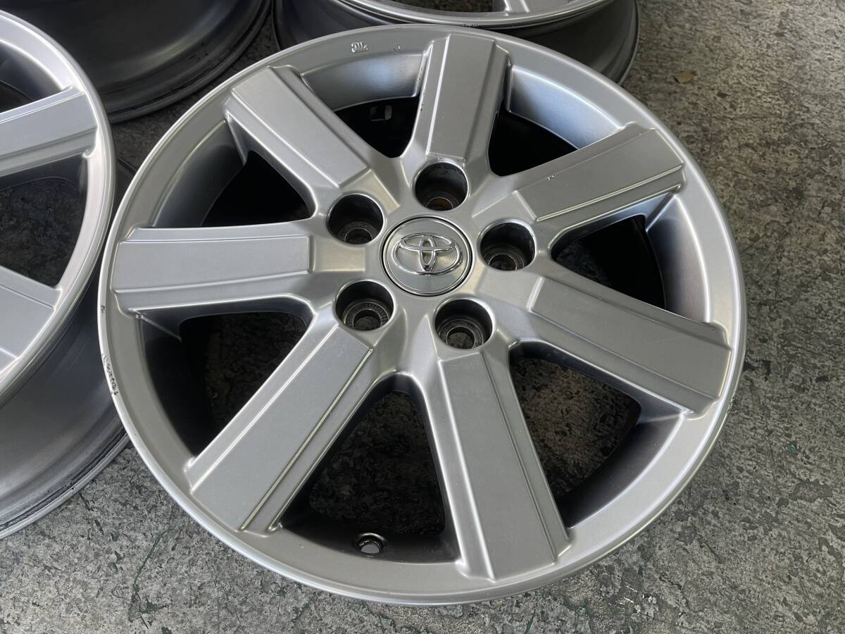 ｊ2◆トヨタ70ノアヴォクシー純正16インチアルミ◆4本SET◆16×6Ｊ＋５１PCD114.3/5H◆ノアヴォクシーエスクワイア◆スタッドレス車検用に_3