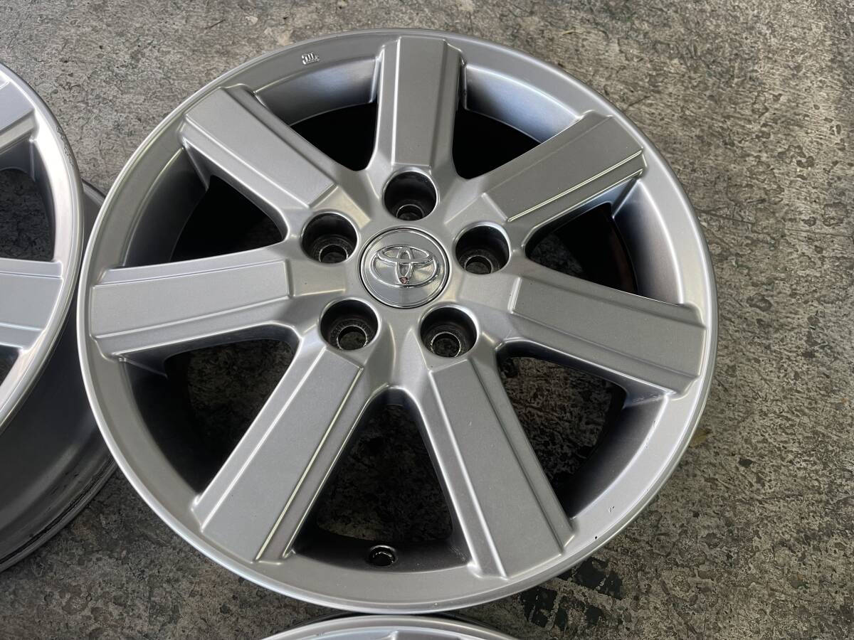 ｊ2◆トヨタ70ノアヴォクシー純正16インチアルミ◆4本SET◆16×6Ｊ＋５１PCD114.3/5H◆ノアヴォクシーエスクワイア◆スタッドレス車検用に_4