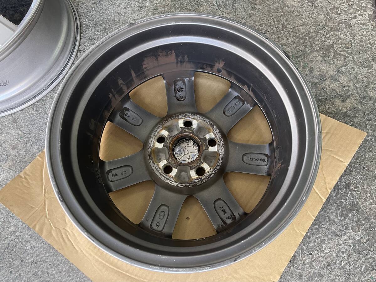 ｊ2◆トヨタ70ノアヴォクシー純正16インチアルミ◆4本SET◆16×6Ｊ＋５１PCD114.3/5H◆ノアヴォクシーエスクワイア◆スタッドレス車検用に_6