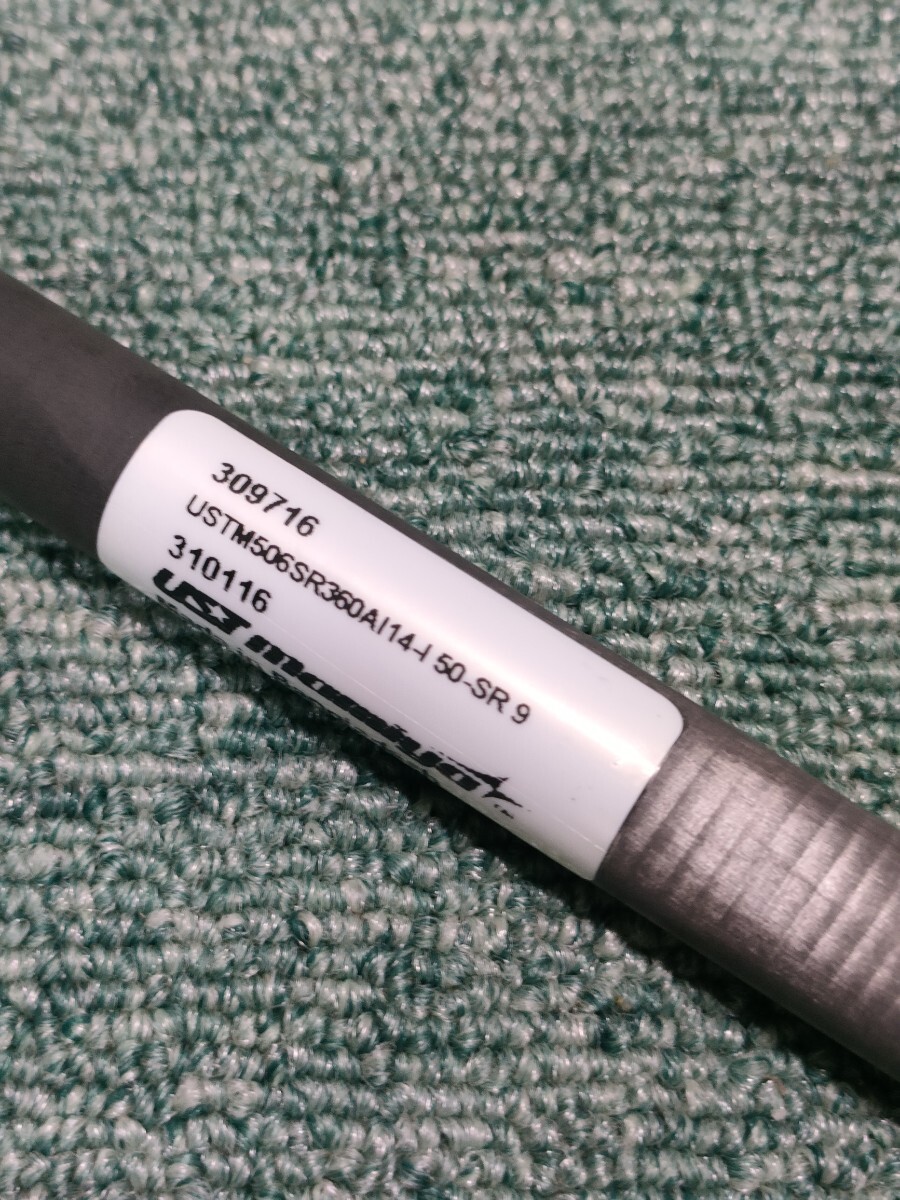 UST mamiya ATTAS 50SR 9番 アイアン用 86.9センチ SRフレックス 20241020 アッタス _4