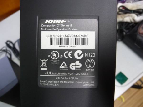 BOSE Companion2 SeriesII コンパニオン2 シリーズ2 オーディオ機器