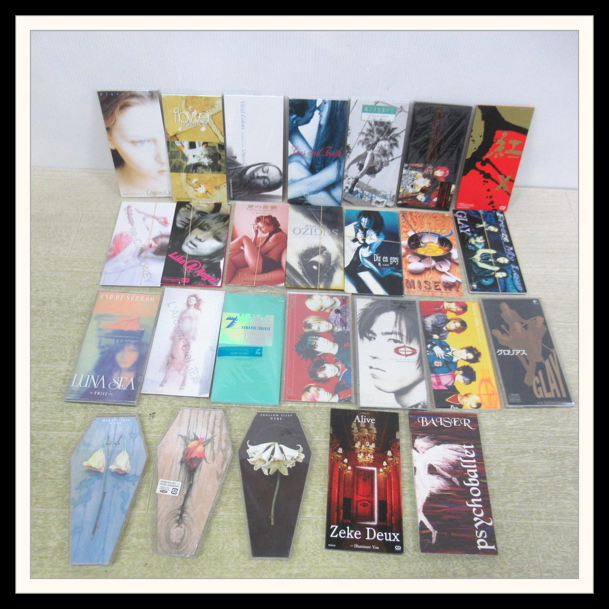 ☆V系 ヴィジュアル系 CD 8cm シングル含む 約55枚まとめ売りセット