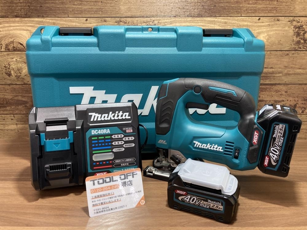 【豊富な，定番】 011 品 価格 マキタ makita 40Vmax充電式ジグソー JV002GRDX バッテリー&times;2 充電器(ジグソー、電気のこぎり)｜売買されたオークション情報、yahooの商品情報をアーカイブ公開 - オークファン 木工用