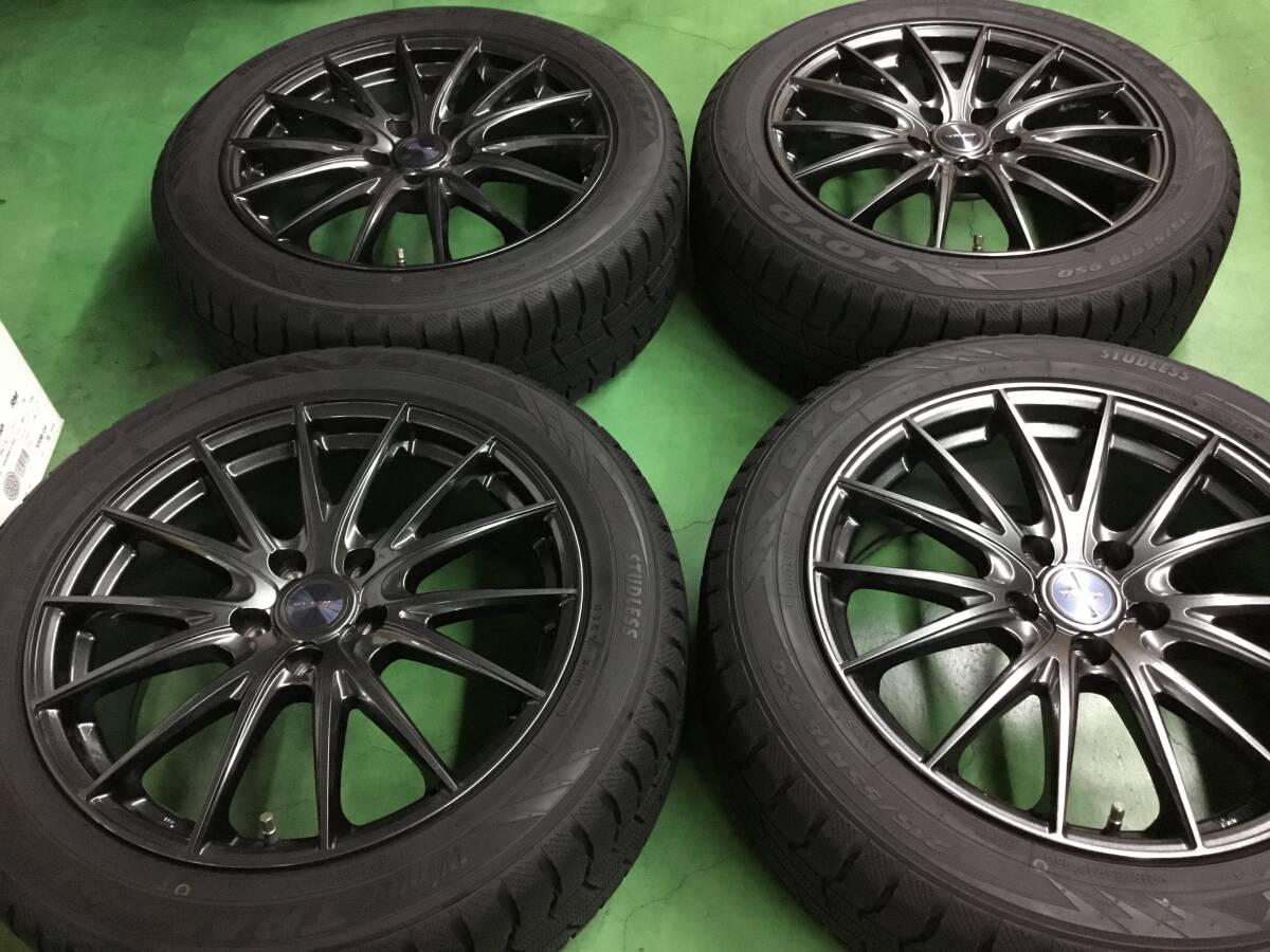 大特価 スタッドレス VELVA SPORT 18インチ 7.5j 5/114.3 +48 TOYO