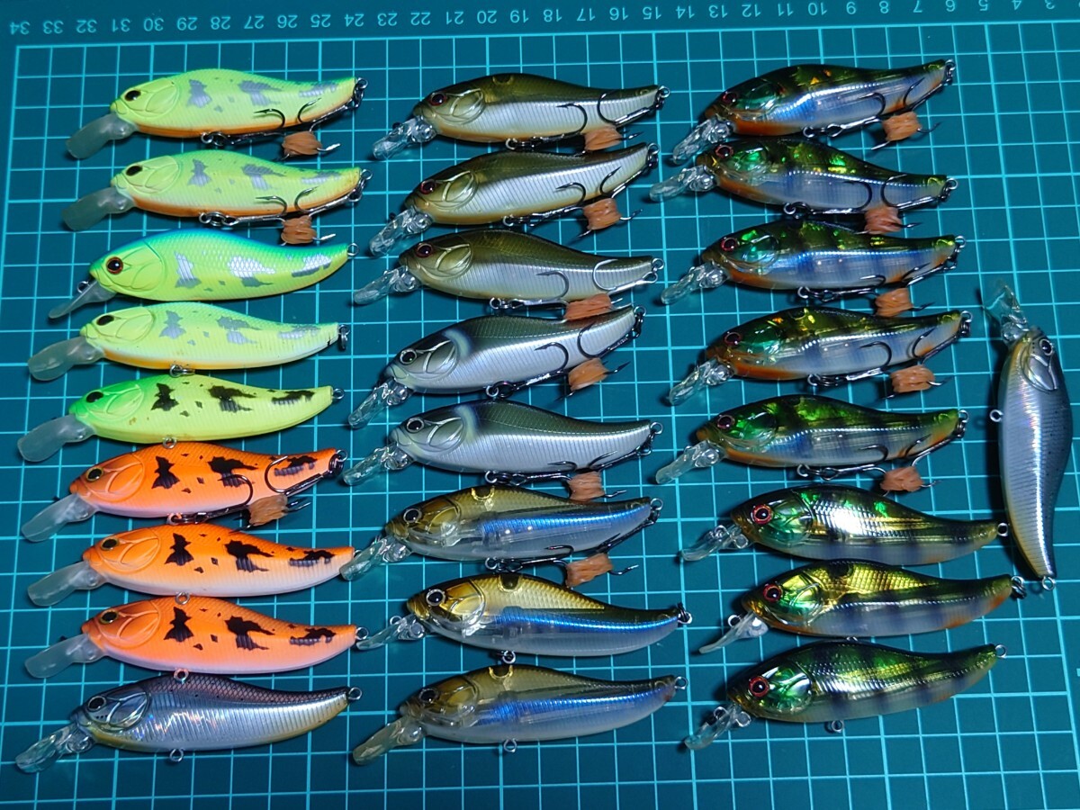 エバーグリーン　中古　インスパイア　スレッジエスカルダ　バスルアー　大量セット　人気色　説明文必読　期日厳守　廃盤品_1