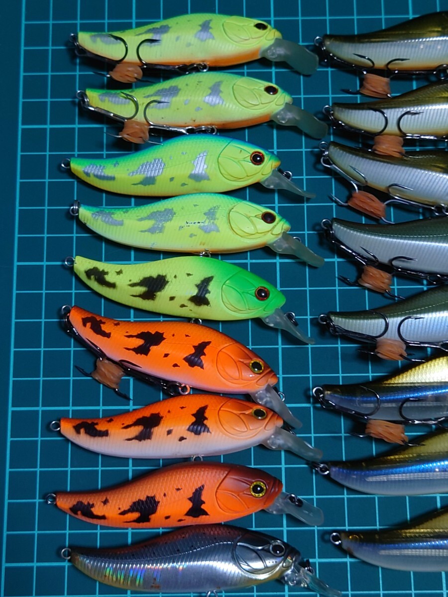 エバーグリーン　中古　インスパイア　スレッジエスカルダ　バスルアー　大量セット　人気色　説明文必読　期日厳守　廃盤品_4