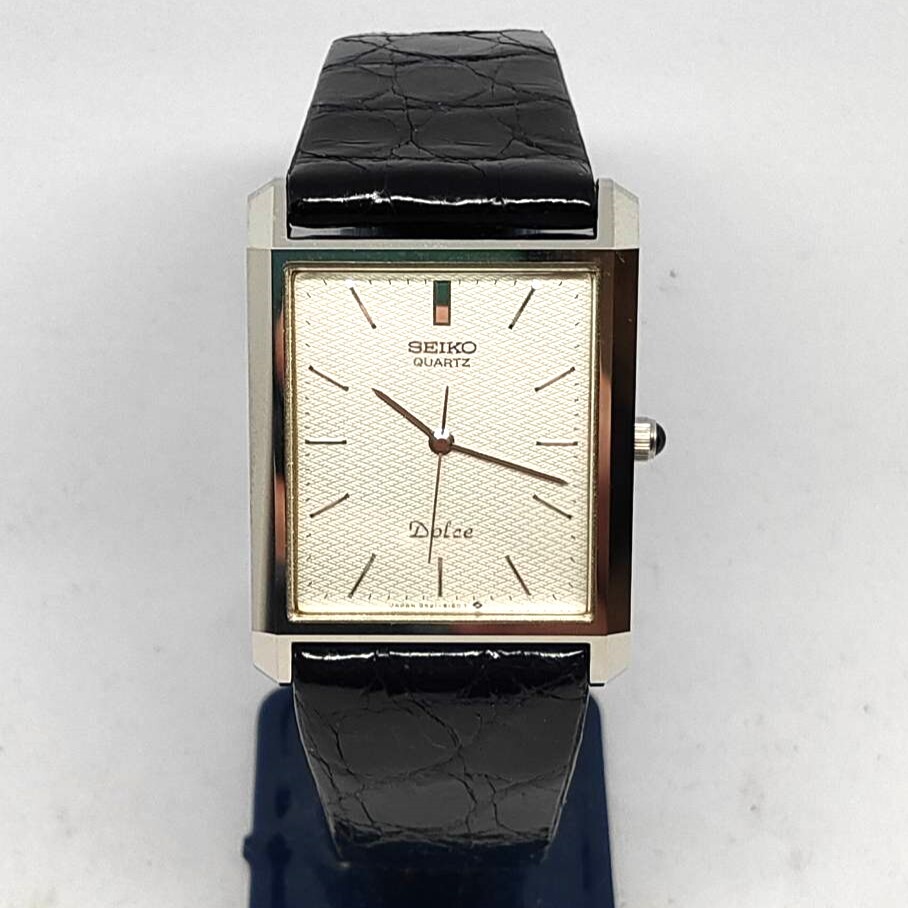 1円～□美品□SEIKO セイコー DOLCE ドルチェ メンズ 腕時計 9521-5160