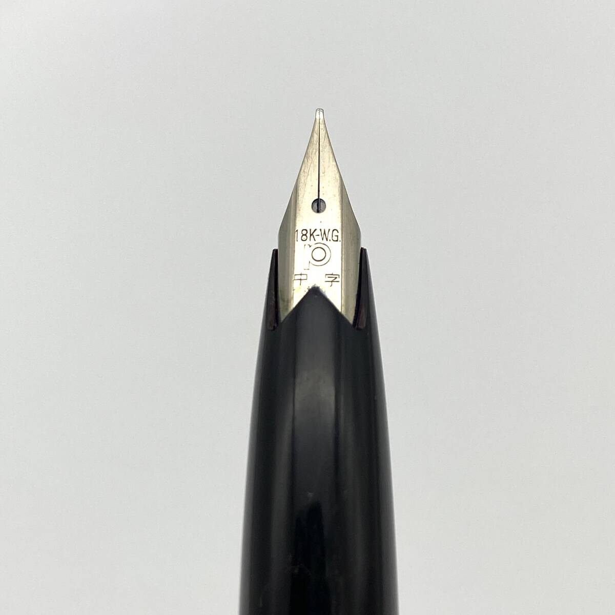 AY1658□【18KWG 刻印あり】PLATINUM プラチナ 万年筆 STERLING SILVER