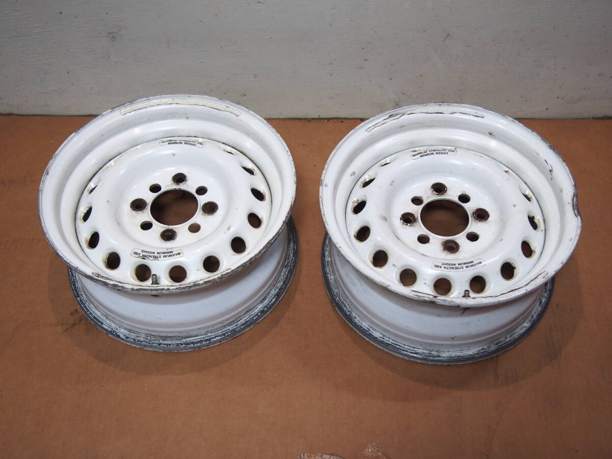 スーパーラップ RAP 14インチ 6J +20 PCD114.3 中古 2本 RAYS BBS WORK 