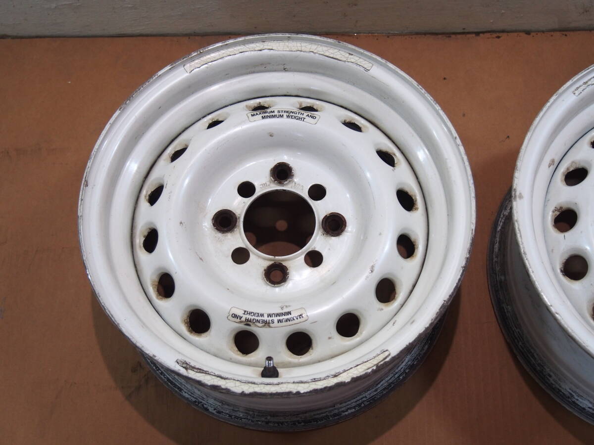スーパーラップ RAP 14インチ 6J +20 PCD114.3 中古 2本 RAYS BBS WORK 