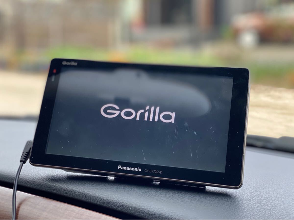 Panasonic GORILLA SSDポータブルカーナビ ETC ドラレコ Panasonic Gorilla SSD ポータルカーナビゲーション CN-G1500VD