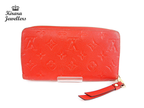 【ヴィトン】モノグラムアンプラント ジッピーウォレット 長財布