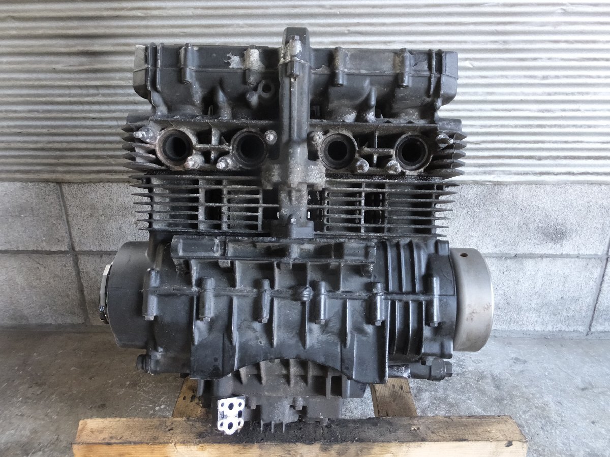 GPz550 純正 当時物 実動エンジン 【正規打刻】 KAWASAKI 絶版旧車 検/GPz400 Z400GP Z400FX ゼファー ZRX Z1 Z2 RS MK-2 Z1R FT SS マッハ_2