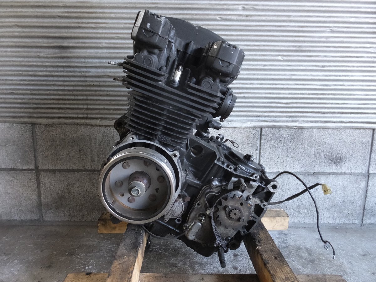 GPz550 純正 当時物 実動エンジン 【正規打刻】 KAWASAKI 絶版旧車 検/GPz400 Z400GP Z400FX ゼファー ZRX Z1 Z2 RS MK-2 Z1R FT SS マッハ_3