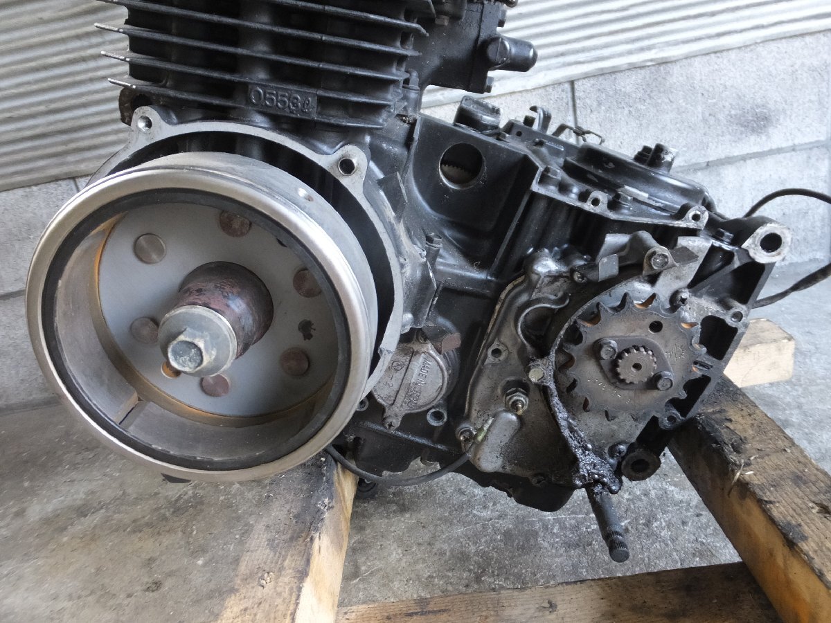 GPz550 純正 当時物 実動エンジン 【正規打刻】 KAWASAKI 絶版旧車 検/GPz400 Z400GP Z400FX ゼファー ZRX Z1 Z2 RS MK-2 Z1R FT SS マッハ_7