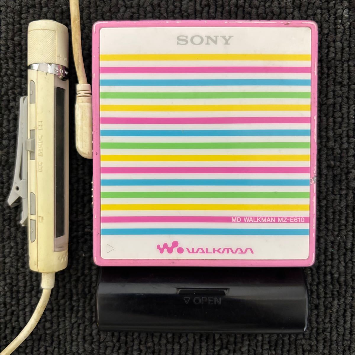 SONY MD WALKMAN ソニー MDウォークマン MZ-E610 ピンク SONY MD