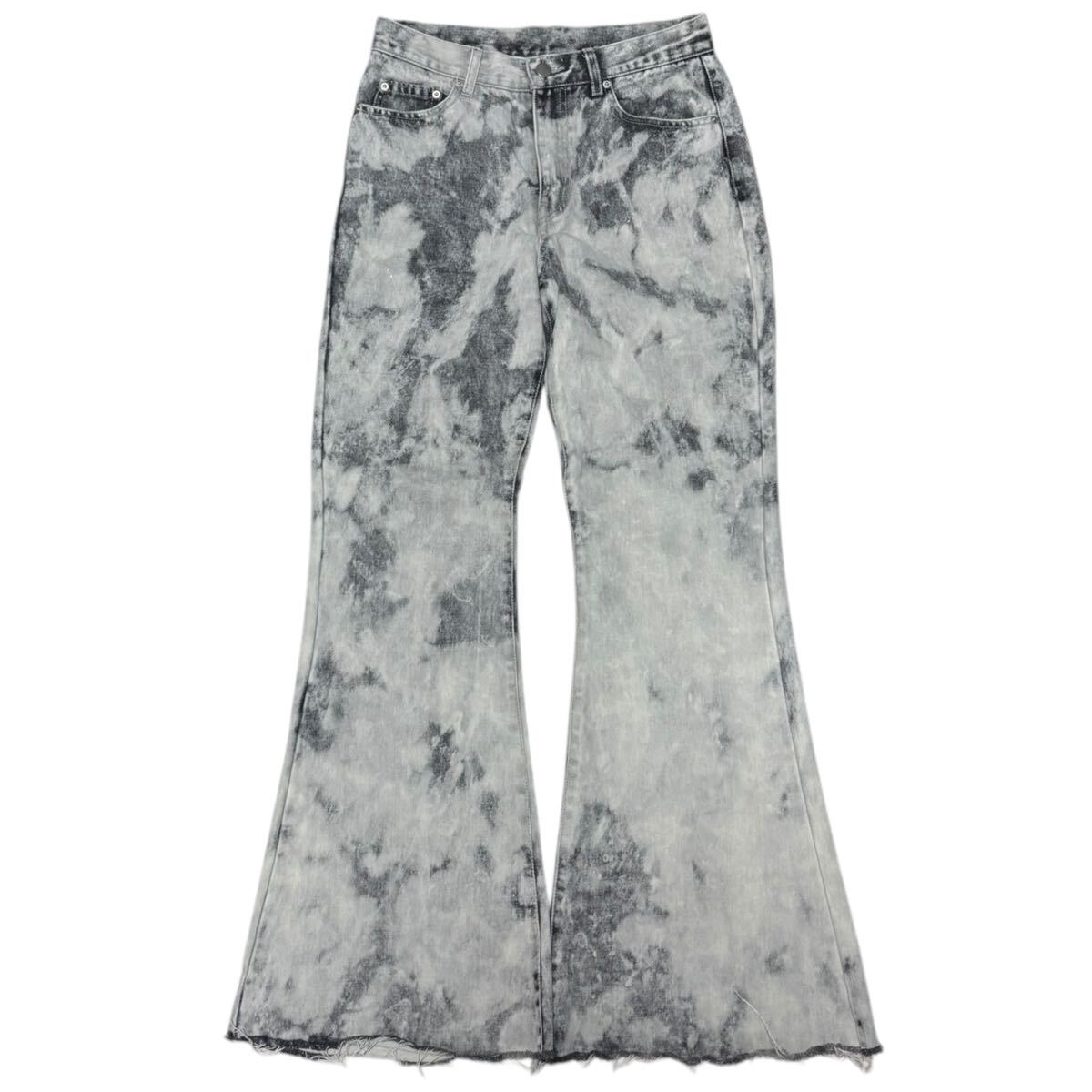 00s japanese label super flare denim pants lgb 14th addiction 