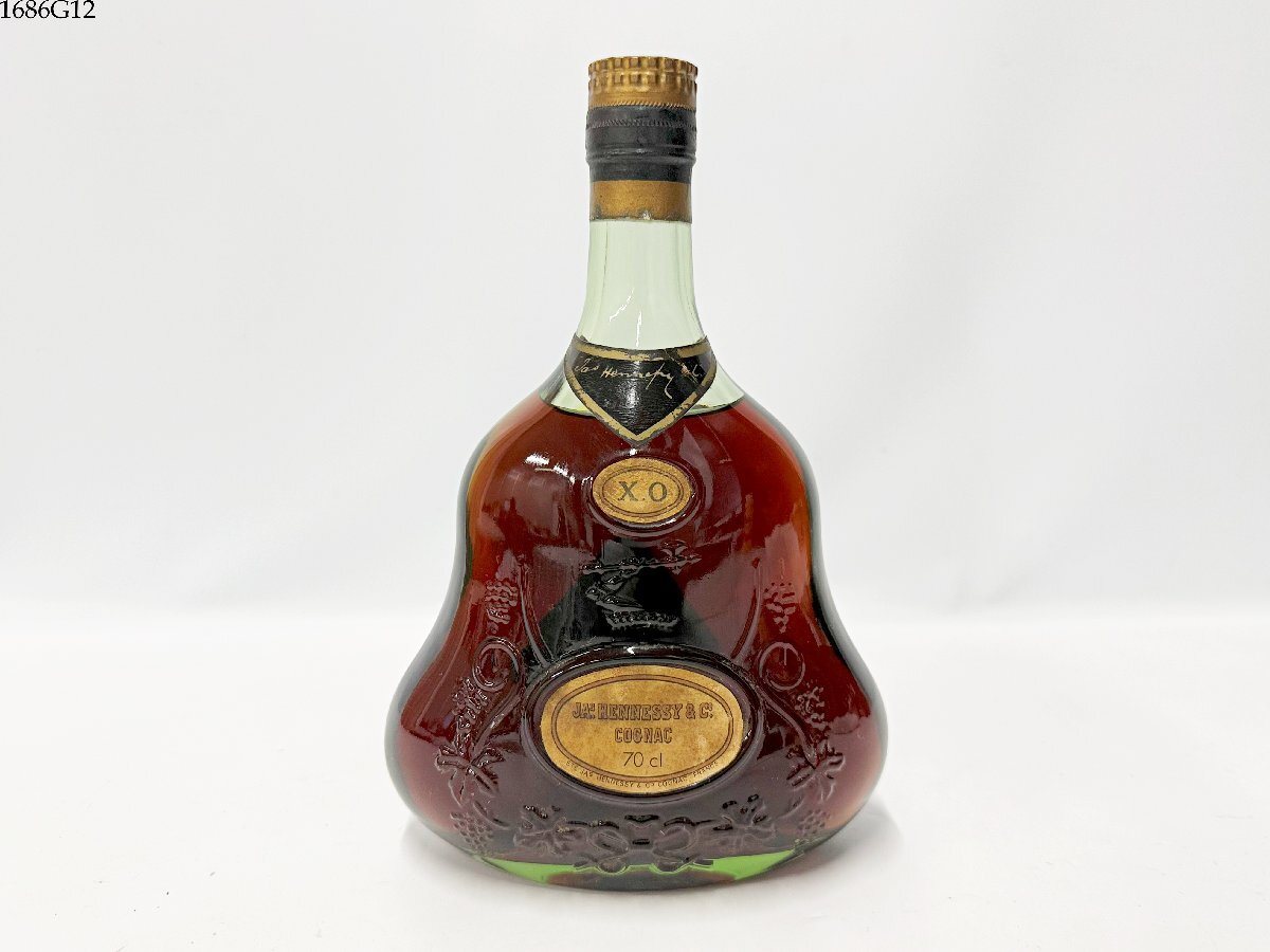 未開栓 JA's HENNESSY XO ジャズ ヘネシー グリーンボトル 金キャップ