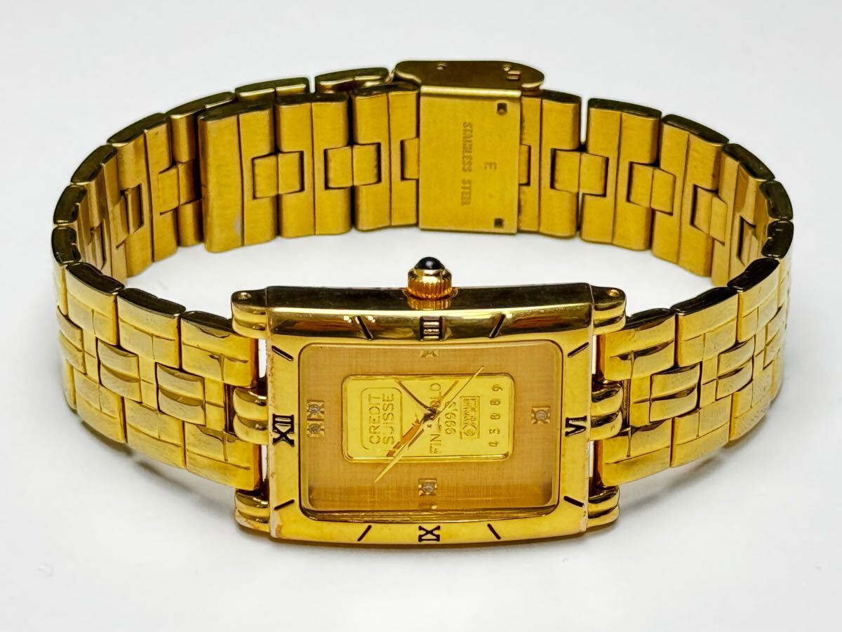 SG-941 エルジン ELGIN インゴット 1g 999.9 純金 K24 腕時計 QZ