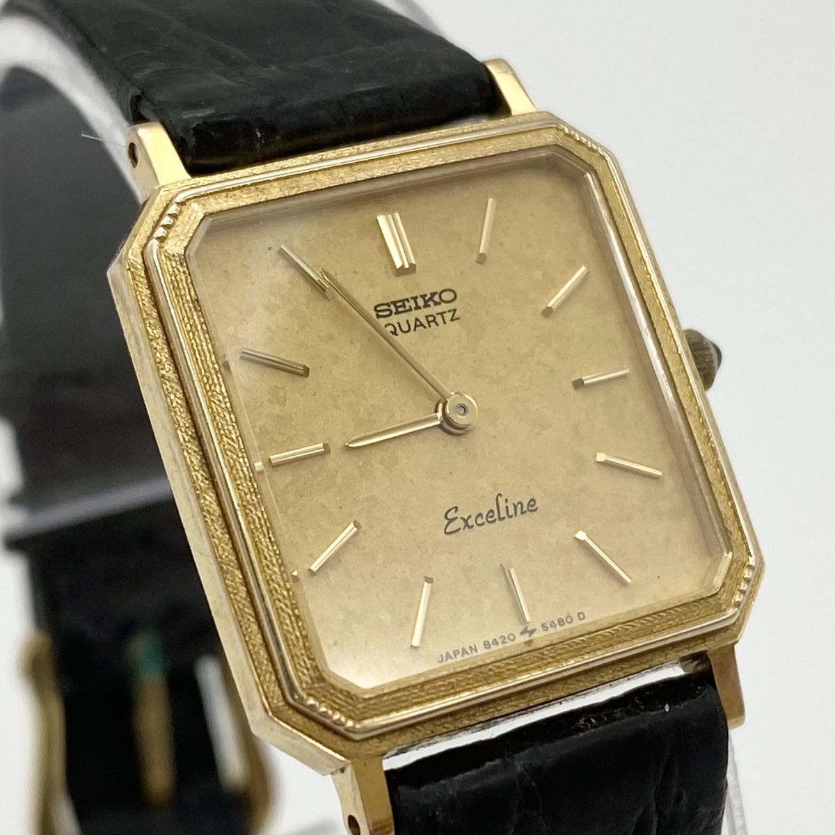 L11OE6 稼動品 SEIKO セイコー EXCELINE エクセリーヌ 8420-5410 10K