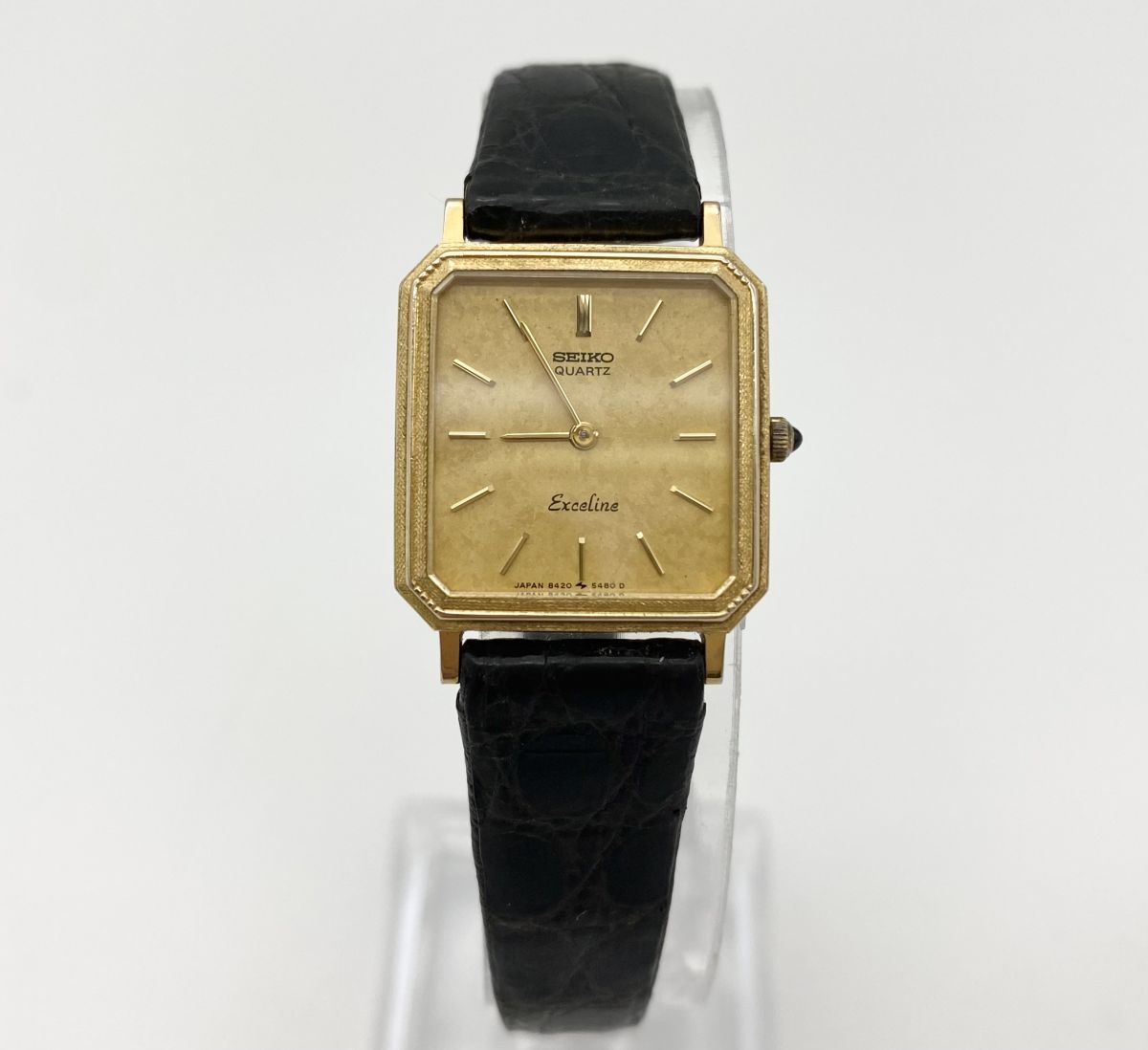 L11OE6 稼動品 SEIKO セイコー EXCELINE エクセリーヌ 8420-5410 10K