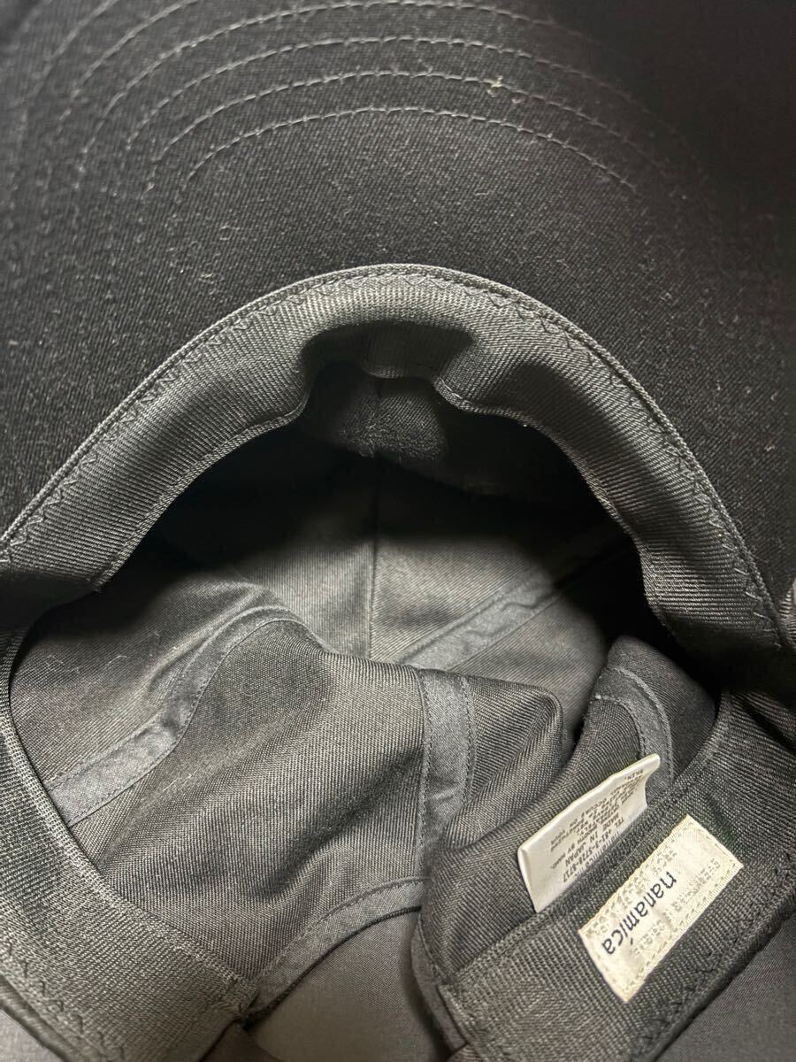 nanamica ナナミカ　Chino Cap チノキャップ　ブラック　黒　帽子　OOAL