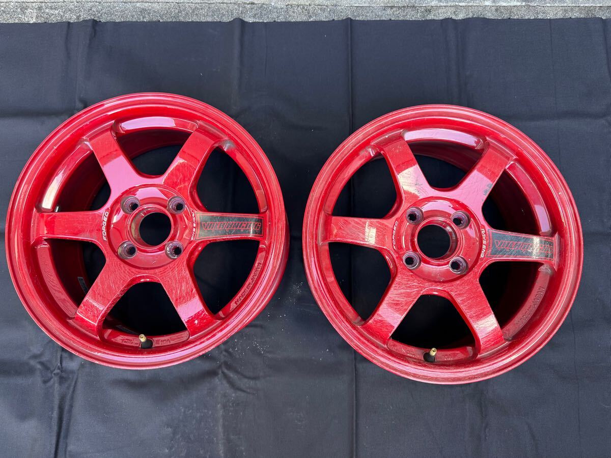 TE37 15インチ RAYS レイズ VOLK 4穴の人気アイテム SONIC +48 0 te37