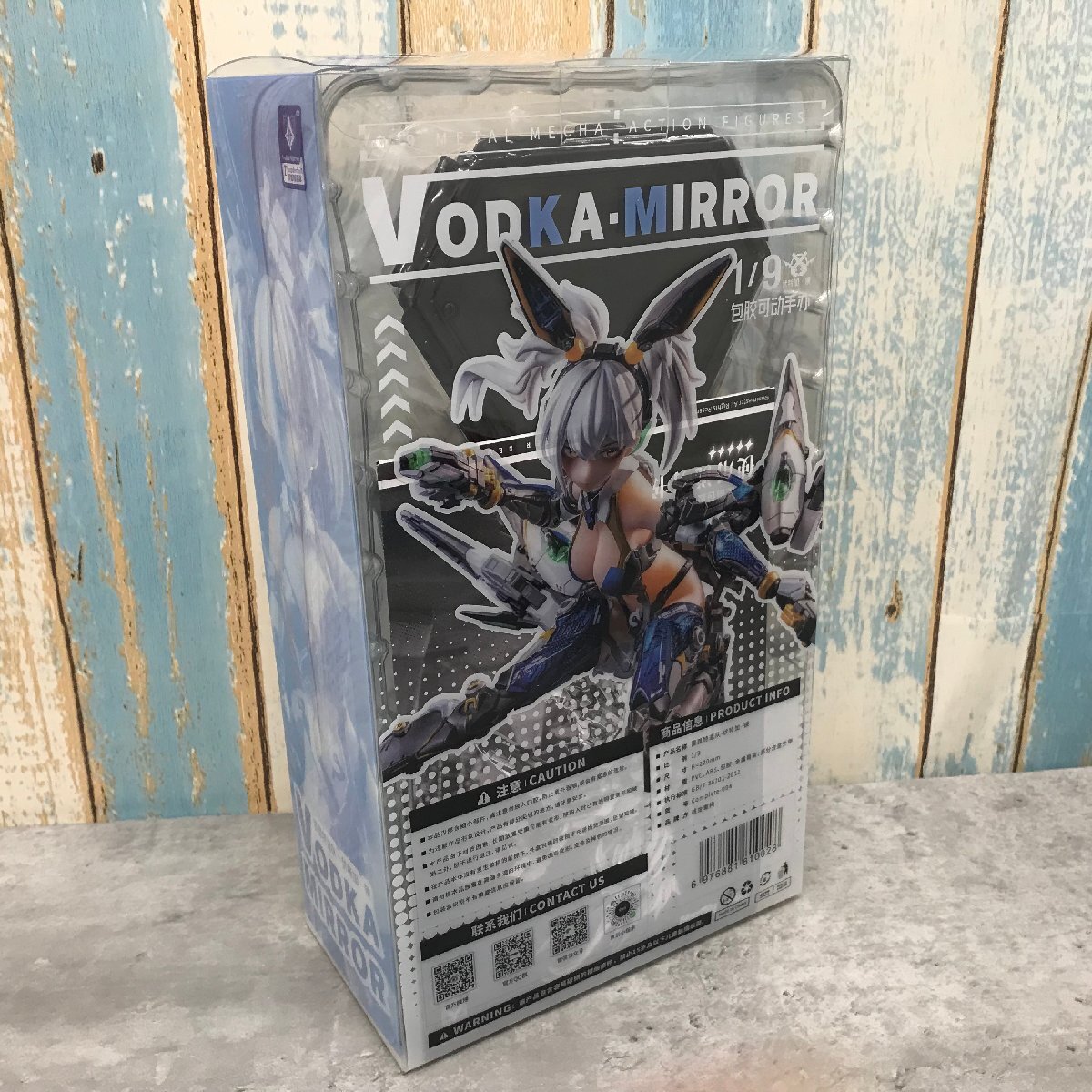 雷霆特遣隊 Vodka・Mirror 1/9 シームレスアクションフィギュア 大漫匠