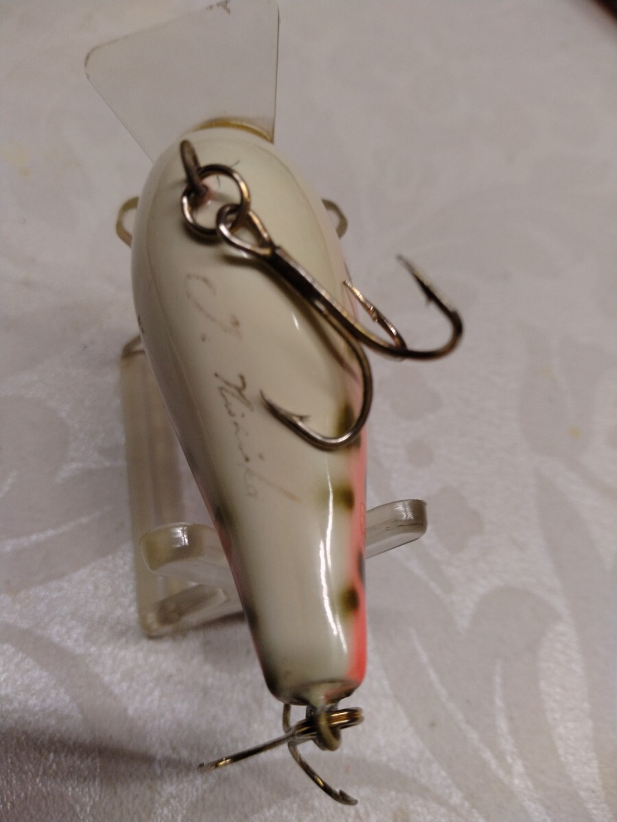 old オールド バルサ50 ジュニア 西岡サイン 中古! 検索)heddon