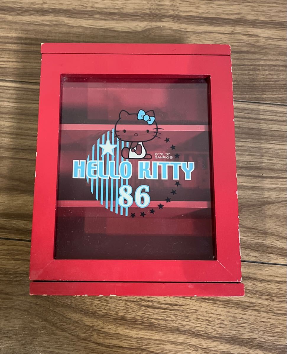 昭和レトロ　ハローキティ　コレクションケース　サンリオ　Sanrio 86 レア　希少　1円スタート_1