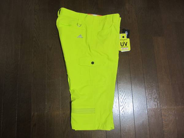 ◇アディダス　ハーフカーゴパンツ　イエロー　Ｏ　新品◇
