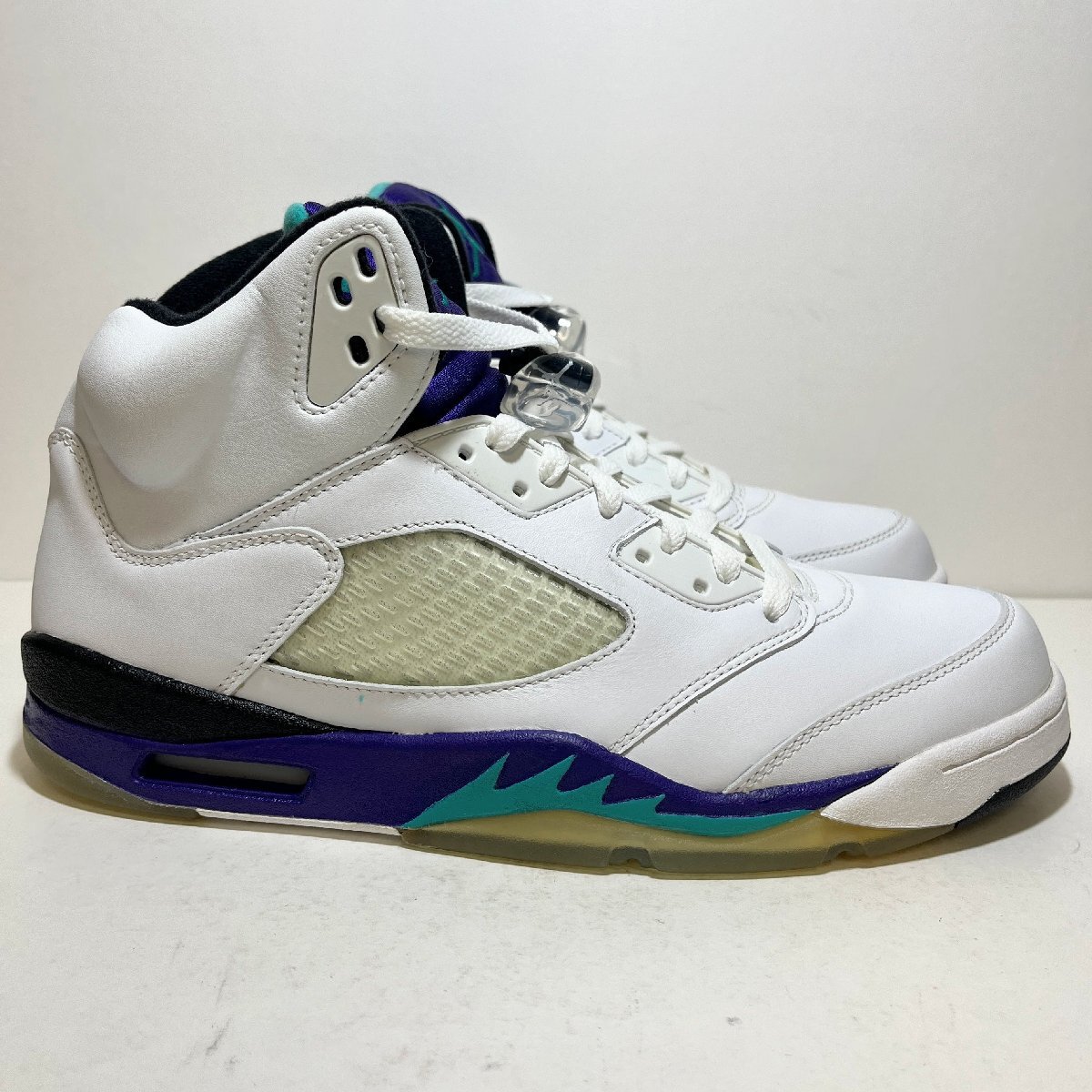 観賞用 28.5cm AIR JORDAN 5 RETRO LS Grape 314259-131 エア ジョーダン 5 レトロ LS ...