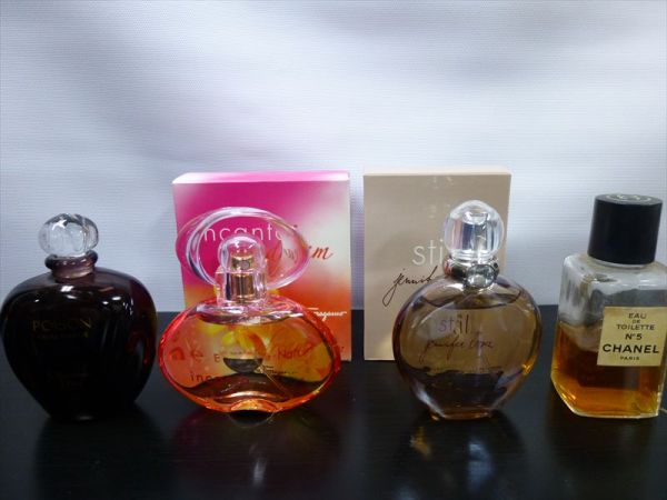 香水 まとめ 4点 シャネル/フェラガモ他 04 yo 0603