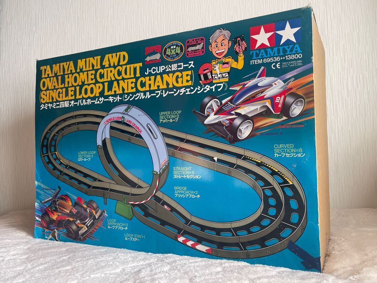 人気SALE 希少 完品 当時物 タミヤ ミニ四駆 オーバルホームサーキット 
