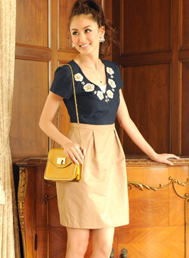 チェスティ フラワー モチーフ ワンピース 1 chesty