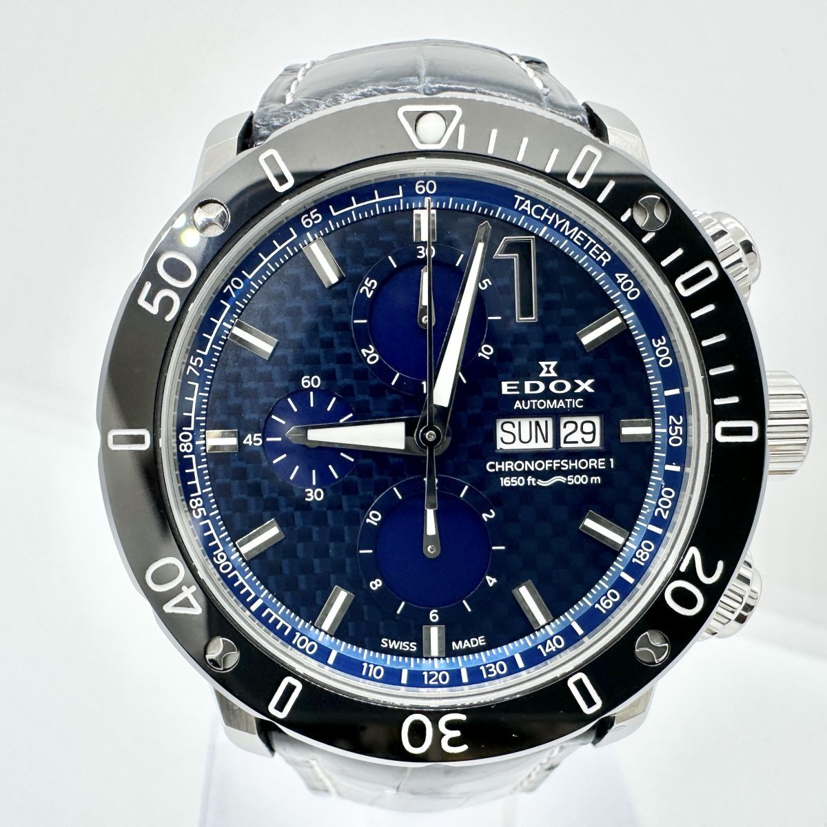 3112 エドックス EDOX クロノオフショア1 01122-3-BUIN1-L 1030168 SS 