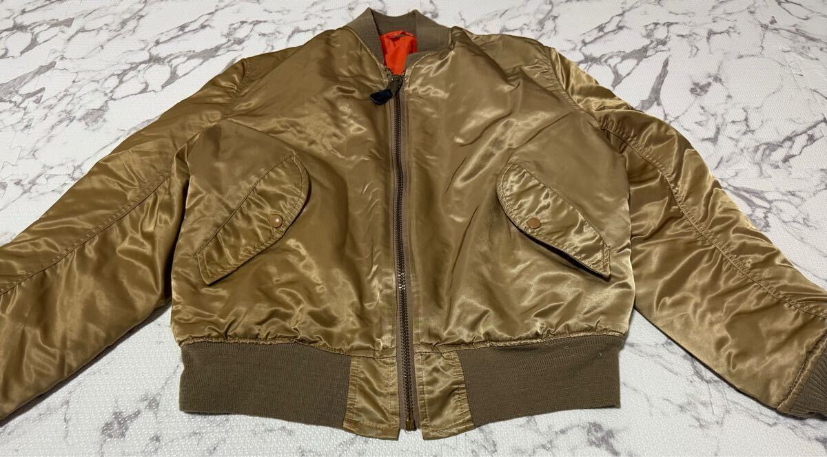 90s☆CORINTH MFG.CO コリンスTYPEジャケット フライトジャケット MA-1
